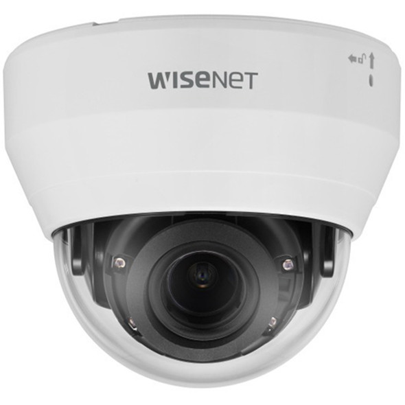 Samsung Hanwha LND-6022R 2MP IR Indoor Dome IP Security Camera with 80 degree field of view - 1