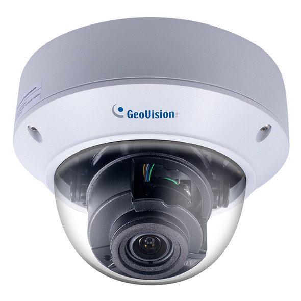Geovision GV-TVD8810 8MP Night Vision Outdoor Dome IP Security Camera with 4.3x Optical Zoom, AI Deep-Learning, H.265