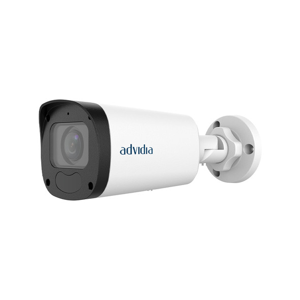 Advidia M-49-V 4MP IR Outdoor Bullet IP Security Camera with Motorized Lens and Built-in Microphone - 1 Advidia M-49-V 4MP IR Outdoor Bullet IP Security Camera with Motorized Lens and Built-in Microphone - 1