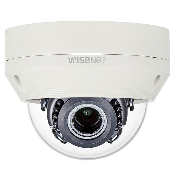 Samsung Hanwha SCV-6085R 2MP IR Outdoor Dome HD CCTV Security Camera with 4.3x Optical Zoom - 1