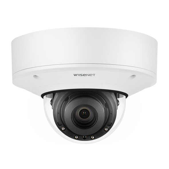 Samsung Hanwha XNV-9082R 4K Night Vision Outdoor Dome IP Security Camera, H.265, 3x Motorized Lens - 1
