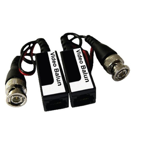 W Box Technologies 0E-VBRJ45PMP Pair RJ45 to Pigtail BNC MP Video Balun - 1