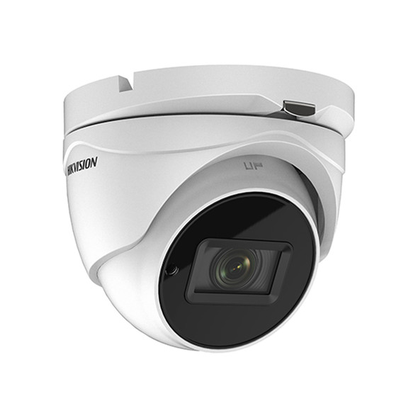 Hikvision DS-2CE79U8T-IT3Z 8MP 4K Outdoor Night Vision Turret TurboHD CCTV Security Camera, Ultra-Low Light, Motorized Lens - 1