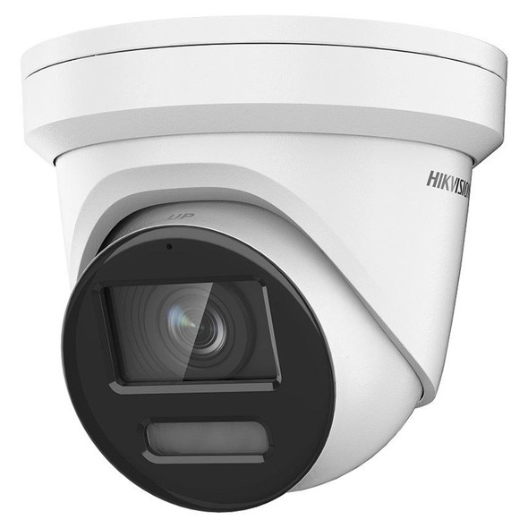Hikvision DS-2CD2387G2-LU 4MM 8MP 4K ColorVu H.265+ Outdoor Turret IP Security Camera with 4mm Fixed Lens - 1