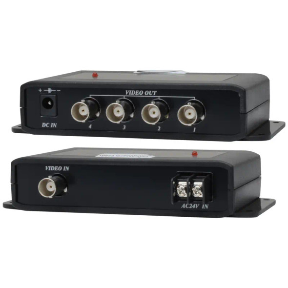 Speco VIDDIST 1 in / 4 out Distribution Amplifier - 1