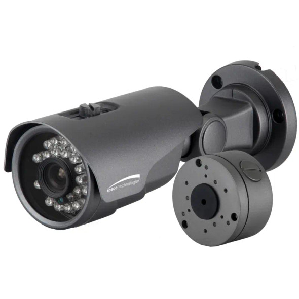 Speco HTB8TG 4K Night Vision Bullet HD-TVI Security Camera with Junction Box, 2.8mm lens, Gray