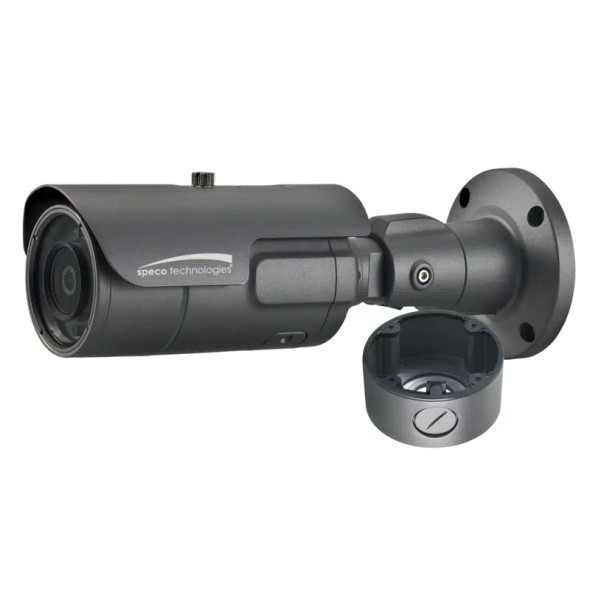 Speco O2iB50M 2MP Intensifier Bullet IP Security Camera with 5-50mm Motorized Lens, Dark Gray