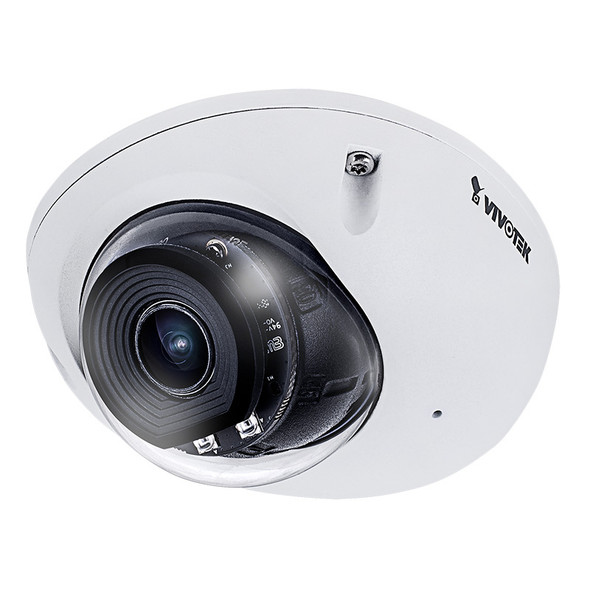 Vivotek MD9582-HF2 5MP H.265 Night Vision Outdoor Dome IP Security Camera with Built-in Microphone - 1