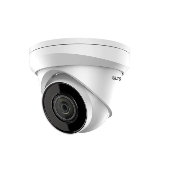 LTS CMIP1382NW-28MA 8MP 4K Night Vision Outdoor Turret IP Security Camera with Built-in microphone - LTCMIP1382NW-28MA - 1