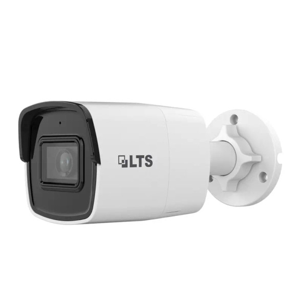LTS CMIP8342W-28MDA 4MP Night Vision Outdoor Bullet IP Security Camera with Built-in Mic - LTCMIP8342W-28MDA - 1