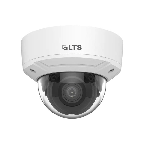 LTS CMIP7283W-SDZ 8MP 4K Night Vision Outdoor Dome Network IP Security Camera, 4.3x Optical Zoom - LTCMIP7283W-SDZ - 1