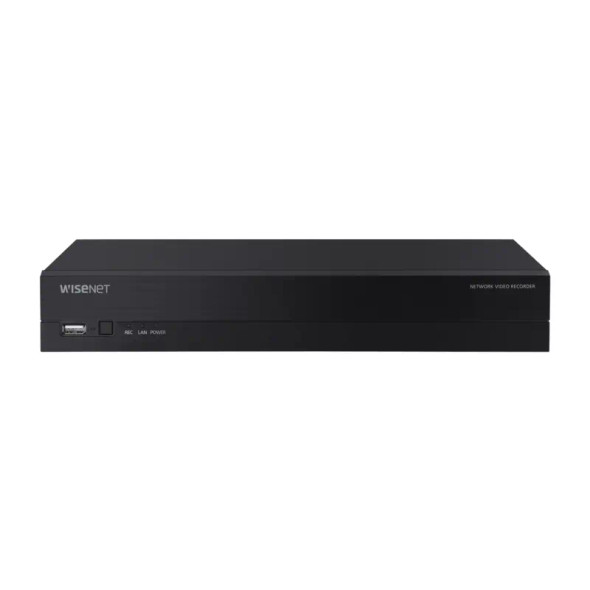 Samsung Hanwha ARN-810S-2TB 4K H265 8 Channel Network Video Recorder, 2TB Storage - 1