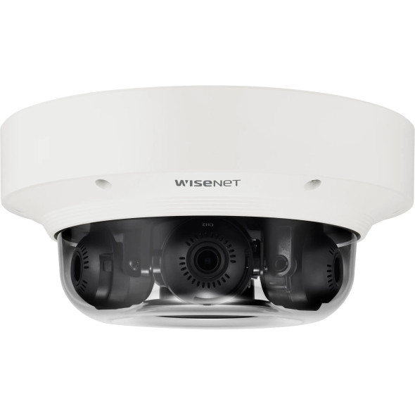 Samsung Hanwha PNM-8082VT 3x2MP Outdoor Multi-sensor IP Security Camera - 1