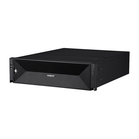 Samsung Hanwha PRN-6400DB4-56TB 8K 64 Channel 400Mbps AI Network Video Recorder, 56TB Storage - 1