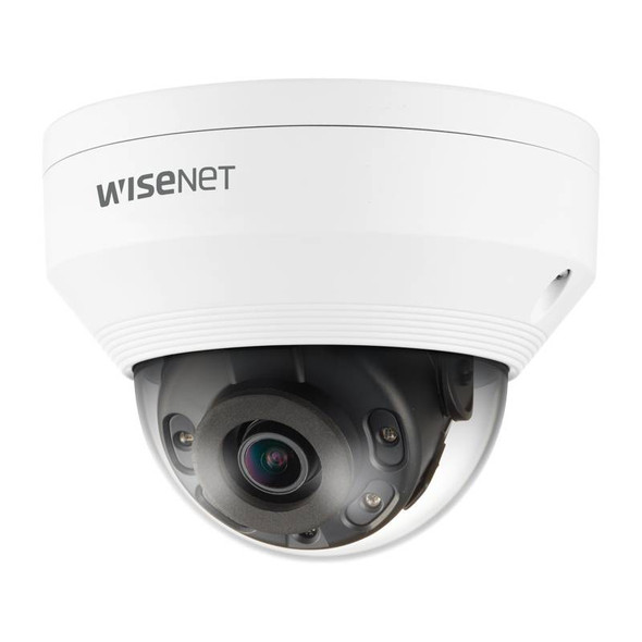 Samsung Hanwha QNV-6012R1 2MP Night Vision Outdoor Dome IP Security Camera, 2.8mm Fixed Lens - 1