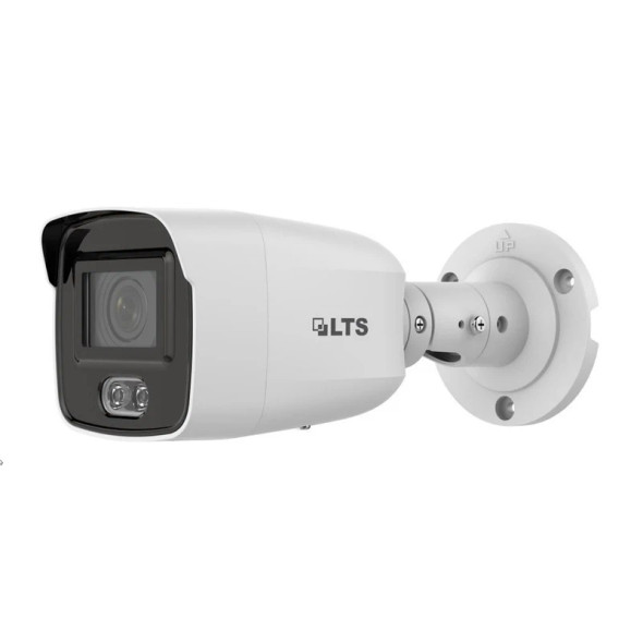 LTS LTCMIP8C42W-28M 4MP Full Color Outdoor Bullet IP Security Camera, 2.8mm Lens