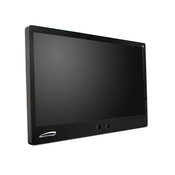 Speco PVM27 27" Public Display Monitor with Built-in 5MP IP & 2MP HD-Analog Cameras