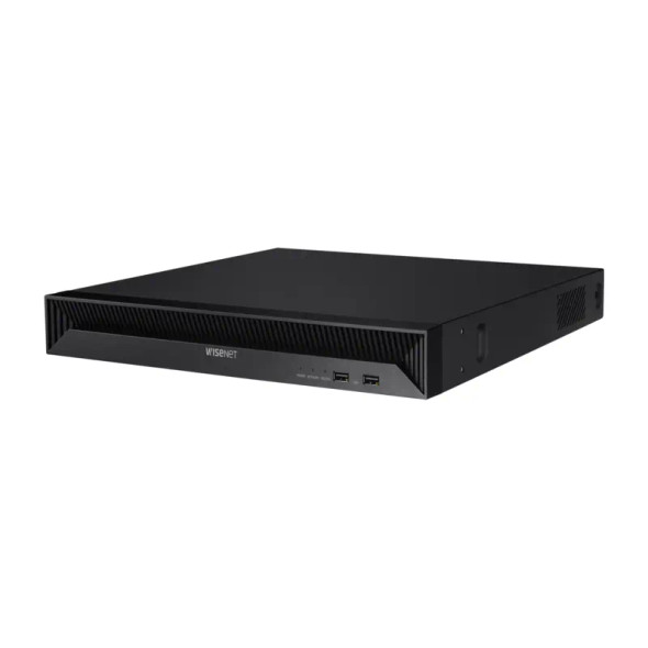 Samsung Hanwha QRN-1630S-4TB 16 Channel Network Video Recorder with Built-in PoE Ports, 4 TB Hard Drive