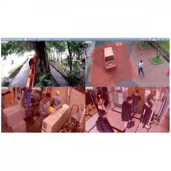 Geovision GV-AI Guard Advance, Full Frame, 16 Channel License - 82-AG00016-0000 - 1