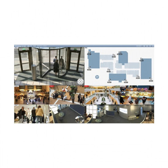 Geovision GV-VMSPRO004 GV-VMS Pro for 64 Channels Platform with 3rd party IP cameras, 4 Channels - 82-VMSP064-0004 - 1
