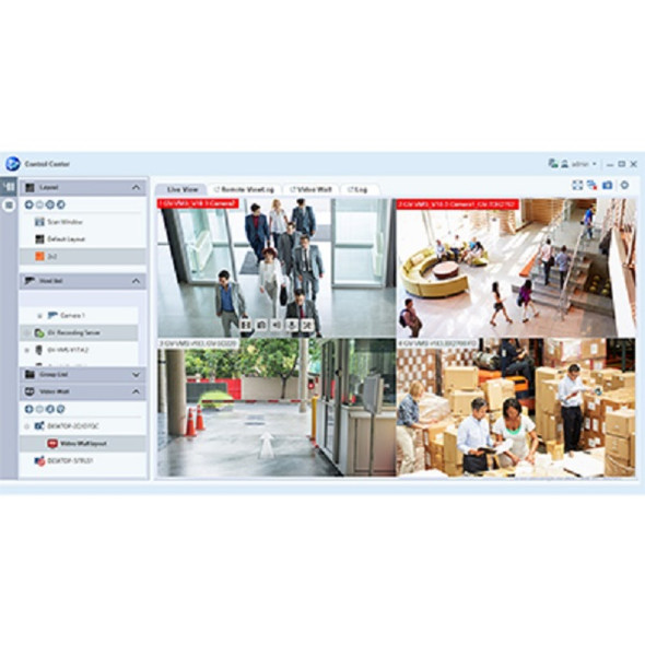 Geovision GV-Control Center V4, Security Management Software - 55-CT00000-0000-P4 - 1