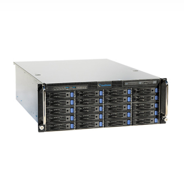 Geovision UVS-VMS-i7U08-64A 64 Channel, 4U 8 Bay UVS Ultra Hotswap Video Server, i7, No HDD - 94-NU708-64A - 1 Geovision UVS-VMS-i7U08-64A 64 Channel, 4U 8 Bay UVS Ultra Hotswap Video Server, i7, No HDD - 94-NU708-64A - 1