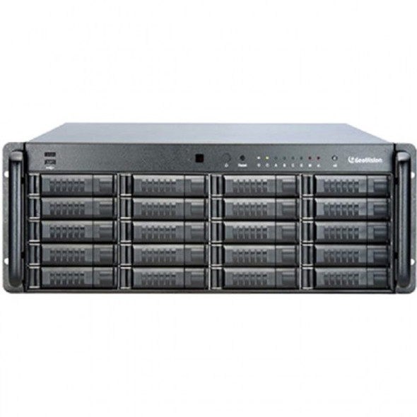 Geovision UVS-RS-i720A-080 80 Channel, 4U 20 Bay UVS Recording Server, i7, No HDD - 94-RS20A-080 - 1