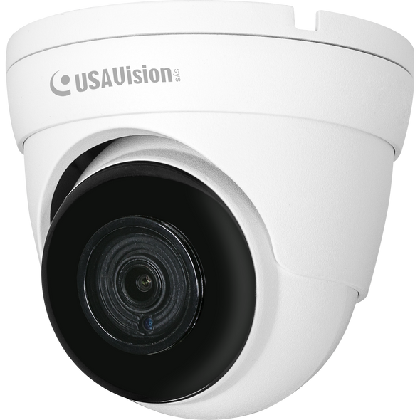Geovision UA-CR510F2 5MP Night Vision Outdoor Turret HD CCTV Security Camera with Built-in Microphone, 2.8mm Fixed Lens - 1