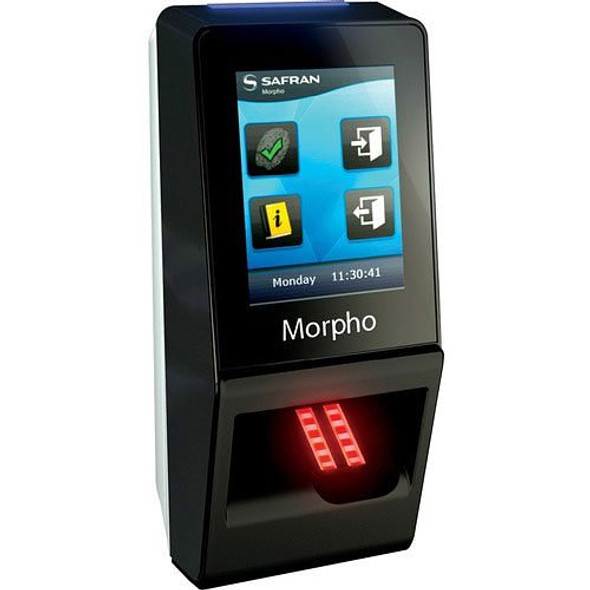Bosch IDEMIA 293673644 MorphoAccess SIGMA Lite Plus Biometric, HID iClass Card Reader with Touchscreen, IP65 - 1