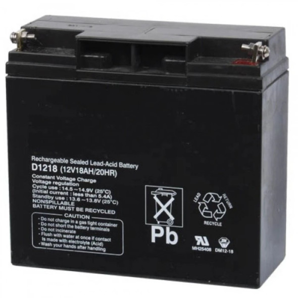 Bosch D1218 12V 18 Ah Battery - 1