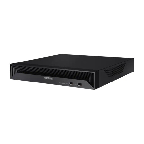 Samsung Hanwha QRN-830S 8 Channel 4K 80Mbps Network Video Recorder with PoE Ports - 1