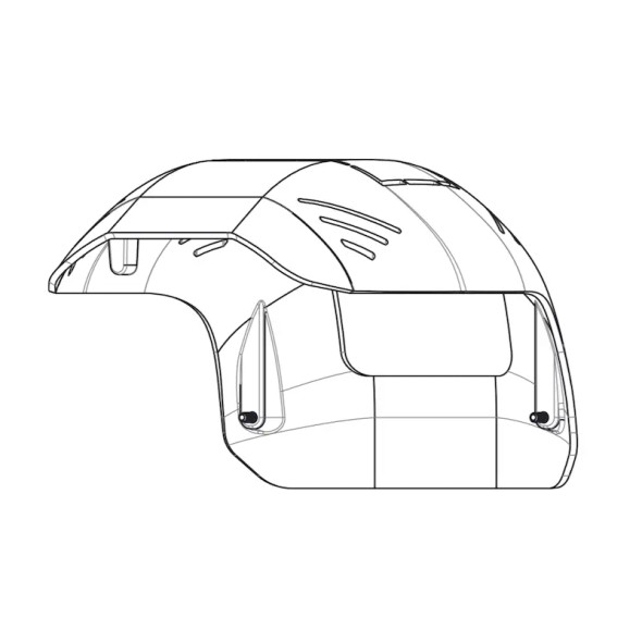 Bosch MIC-7100I-SNSHLD-W Sunshield for MIC 7100i Camera, White - 1