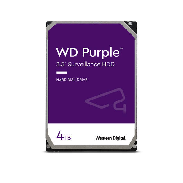 Western Digital WD42PURZ Purple 4TB Surveillance Hard Drive, 256MB Cache