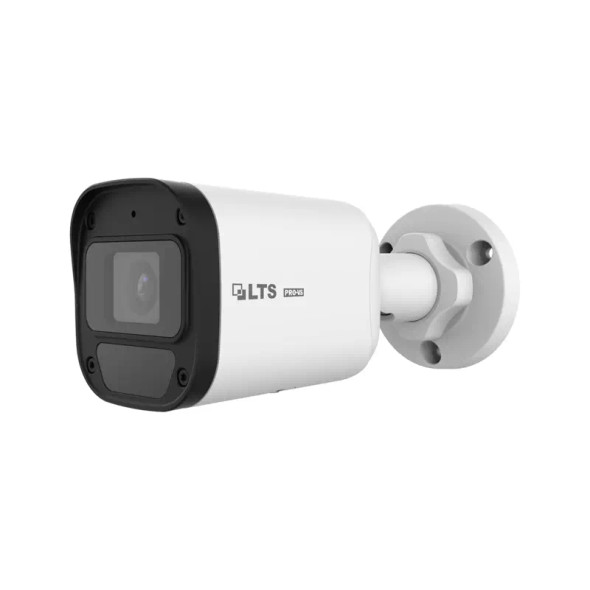 LTS VSIP8342W-28MDA 4MP Night Vision Outdoor Mini Bullet IP Security Camera with Built-in Mic and 2.8mm Fixed Lens, NDAA Compliant
