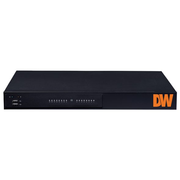 Digital Watchdog DW-BJCX8T-LX 24 Channel 80Mbps Network Video Recorder with 16 PoE Ports, 8TB HDD - 1