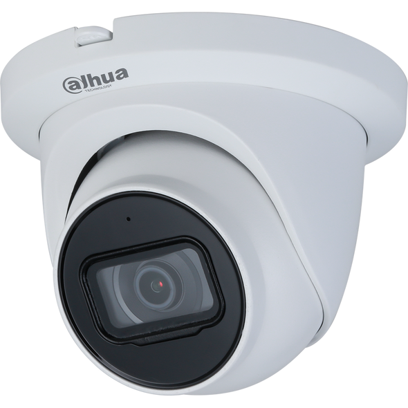 Dahua A22DJ62 2MP Night Vision Outdoor Turret HD-CVI Security Camera, 2.8mm Fixed Lens, Starlight+, Pro Series - 1