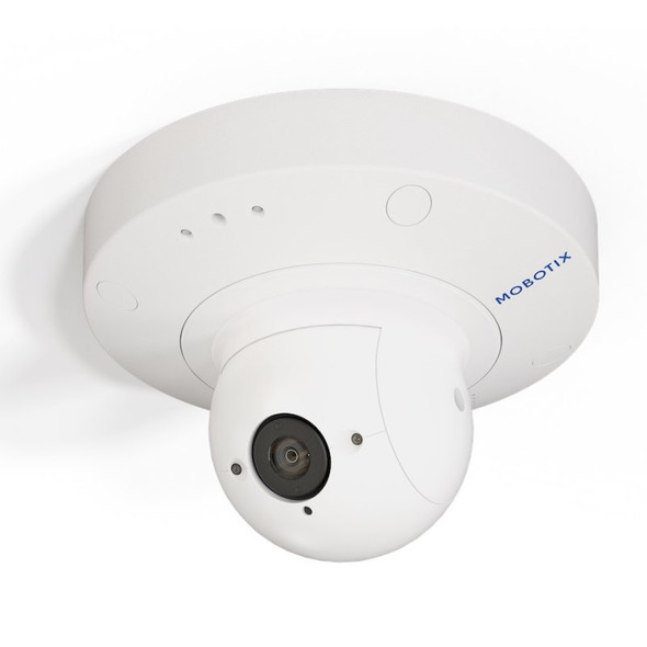 Mobotix Mx-p71A-4DN080 4MP Night Vision Indoor PTZ IP Security Camera with Built-in Microphone and Speaker, 60-degree FOV