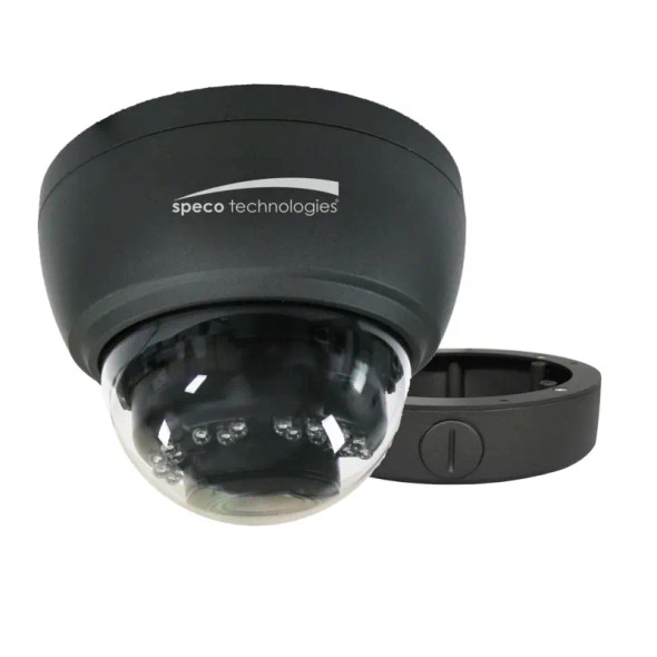 Speco HT5940TM 2MP Night Vision Outdoor HD-TVI Dome Camera, 2.8~12mm Motorized Lens - 1