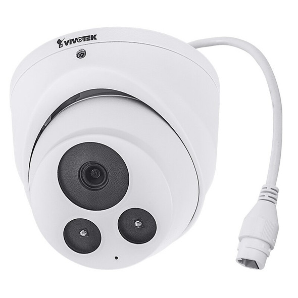 Vivotek IT9360-HF3 2MP H.265 IR Outdoor Turret IP Security Camera with 3.6mm Fixed Lens - 1