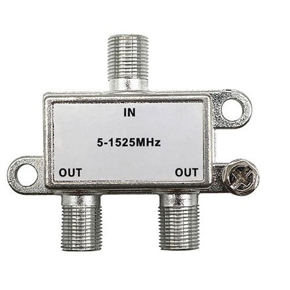 W Box 0E-COAXSP2 2-Way Digital Coax Splitter - 1 W Box 0E-COAXSP2 2-Way Digital Coax Splitter - 1