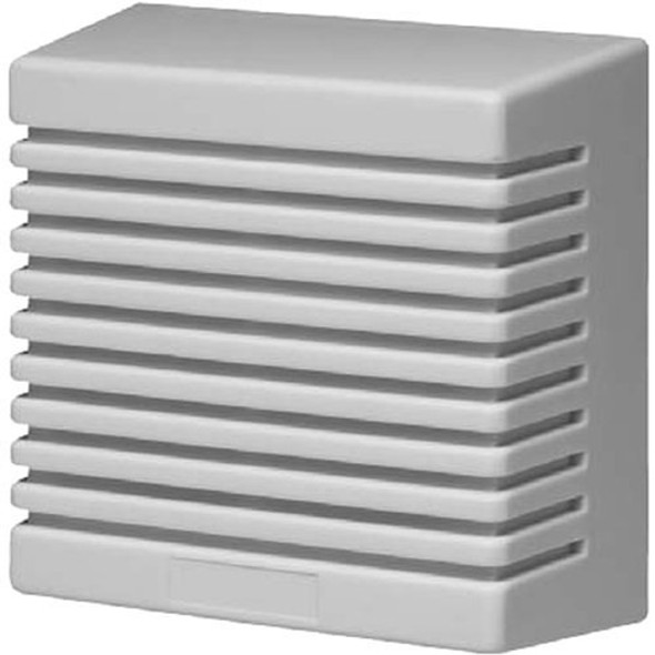W Box 0E-WALLSIREN 15W 110 dB Indoor Dual Tone Wall Siren, White