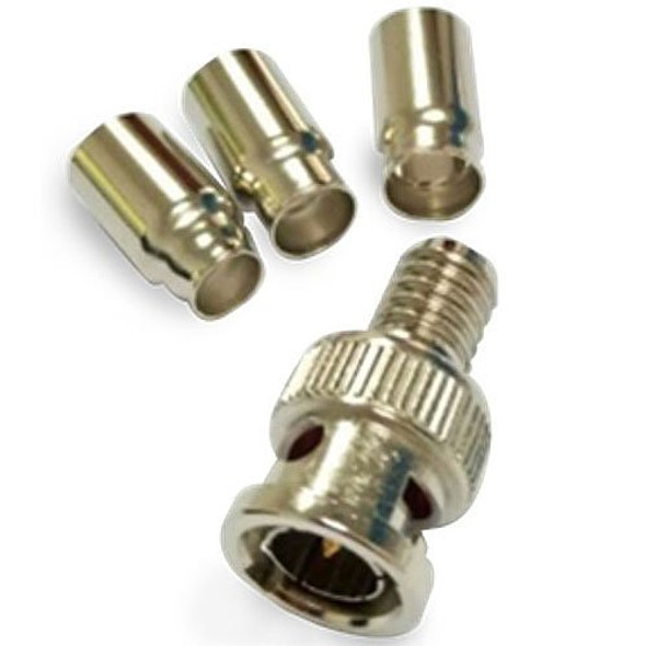 W Box 0E-BNCCR75TP BNC Plug Crimp 75 OHM, 10-Pack