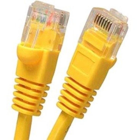 W Box 0E-C6YW16 CAT6 Patch Cable, 1' (0.3m), 6-Pack, Yellow