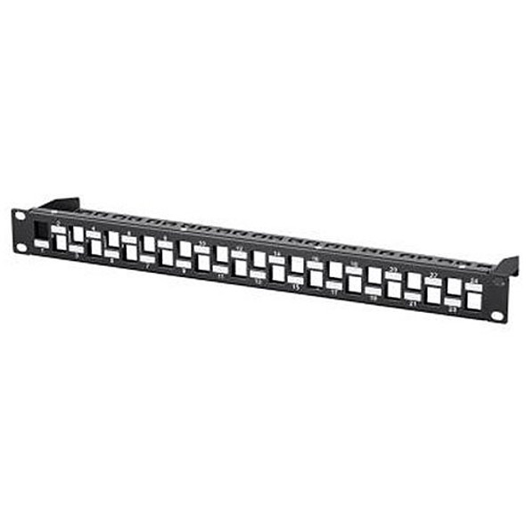 W Box 0E-BP24HD 24-Port Patch Panel High Density, Blank W Box 0E-BP24HD 24-Port Patch Panel High Density, Blank