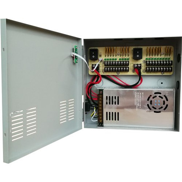 W Box 0E-1220AD18 18-Channel 20A CCTV Power Supply