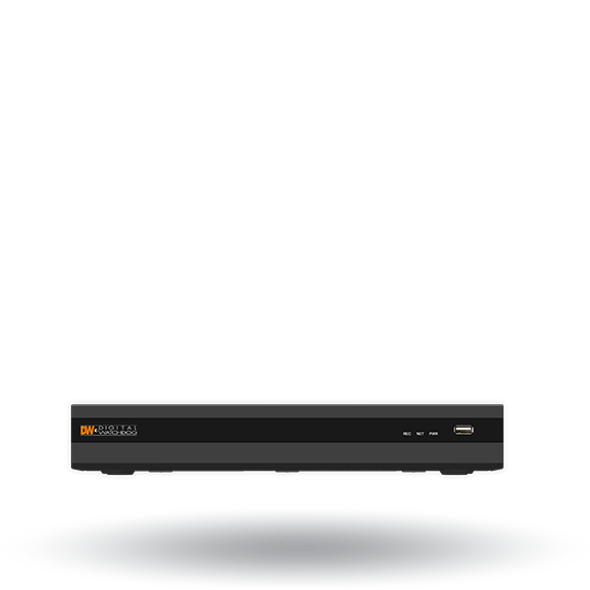 Digital Watchdog DW-VG494T4P VMAX IP G4 4-channel PoE NVR with 5 bonus channels, with 4TB Hard Drive Included - 1