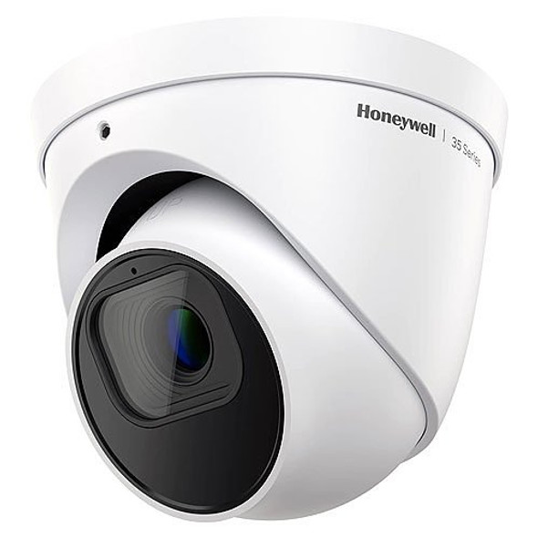 Honeywell HC35WE5R2 35 Series 5MP IR MFZ Cube IP Security Camera, 2.7-13.5mm Lens, White