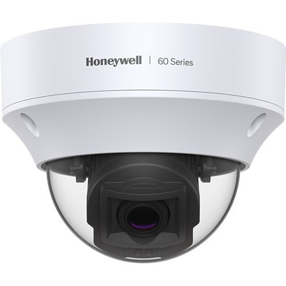 Honeywell HC60W44R2L 60 Series 4MP IR Rugged Dome IP Security Camera, 2.7-13.5mm Lens, Lyric White