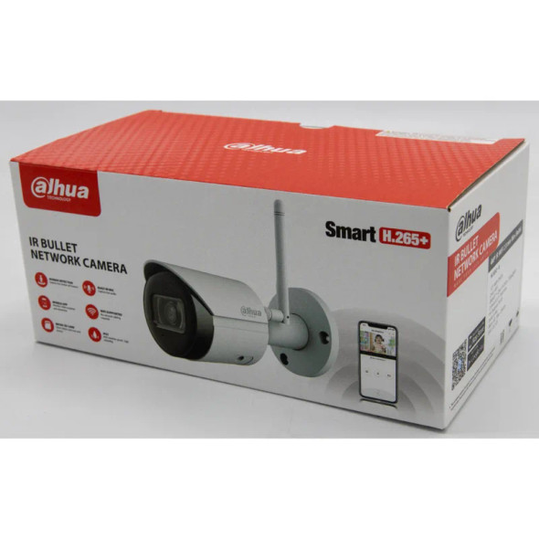 Dahua N41BD42-W 4MP WiFi Night Vision Outdoor Bullet IP Security Camera with Built-in Microphone - 1