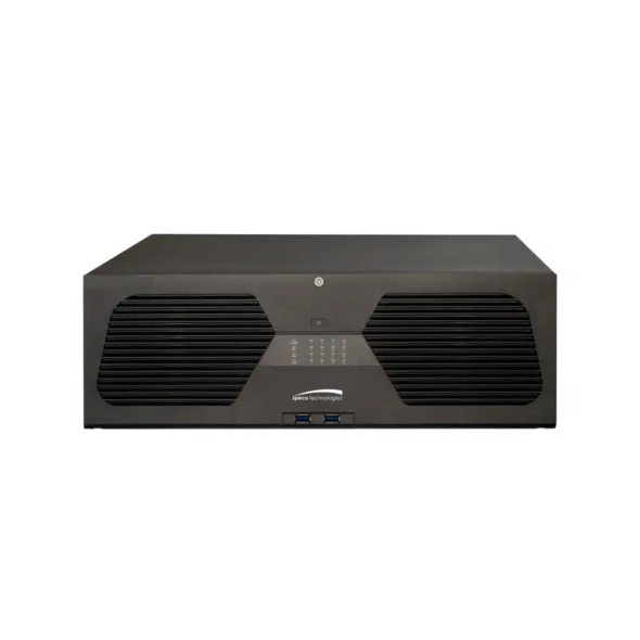 Speco N128NR 4K 128-Channel H.265 NVR with Analytics, No Hard Drive Included, Black - 1 Speco N128NR 4K 128-Channel H.265 NVR with Analytics, No Hard Drive Included, Black - 1